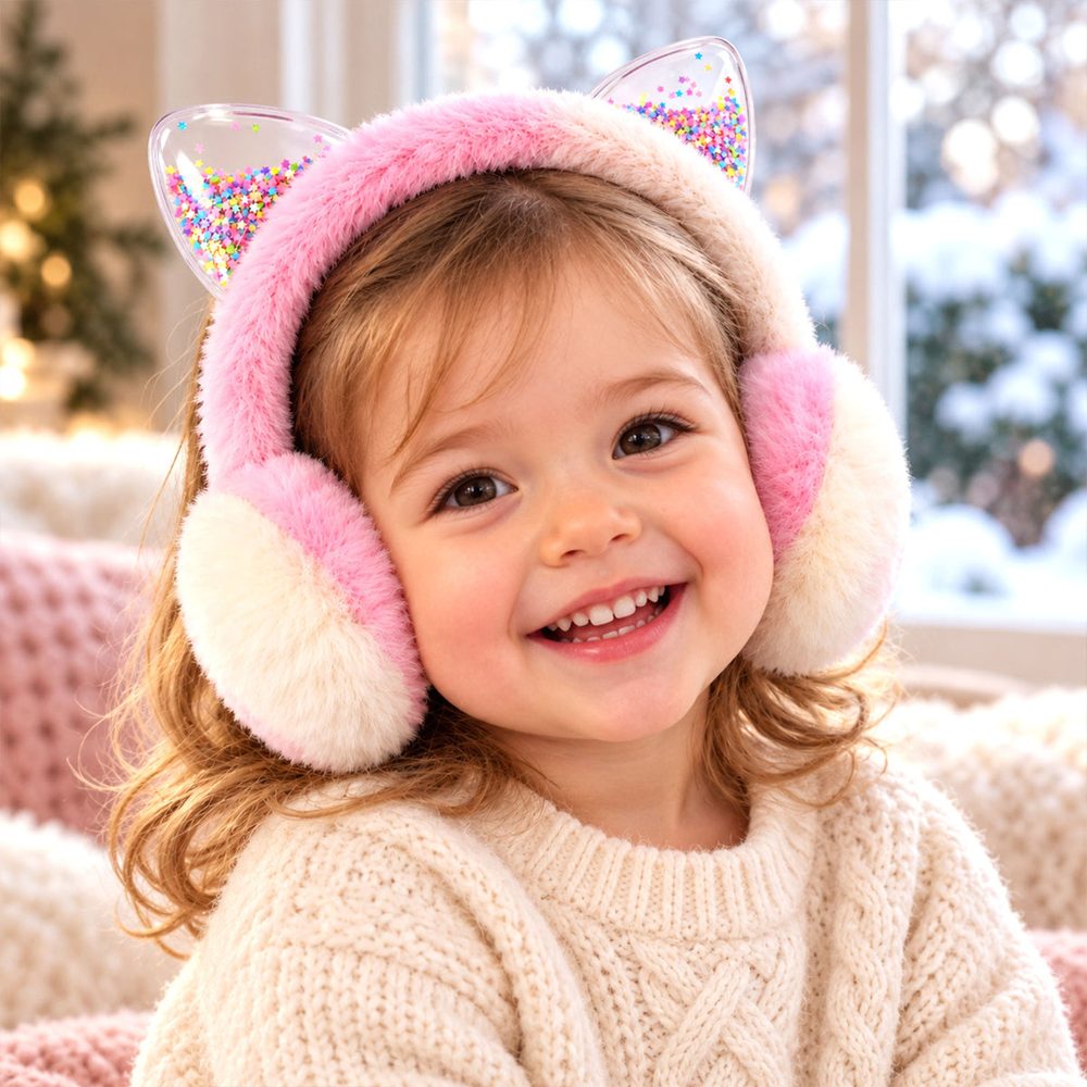 Sparkle Cat-Ear Muffs